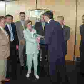 besuch von lothar sp&auml;th