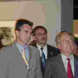 besuch von lothar sp&auml;th