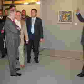 besuch von lothar sp&auml;th