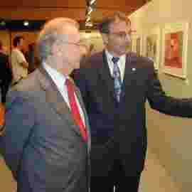 besuch von lothar sp&auml;th