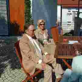 besuch von lothar sp&auml;th