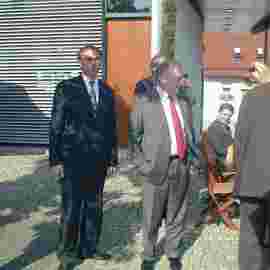 besuch von lothar sp&auml;th