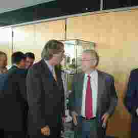besuch von lothar sp&auml;th
