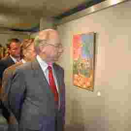 besuch von lothar sp&auml;th