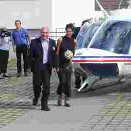hochzeit hubschrauber