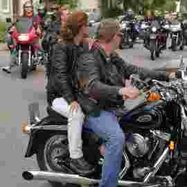 hochzeit motorrad