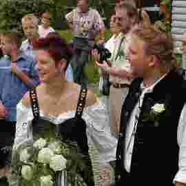 hochzeit motorrad