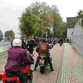 hochzeit motorrad