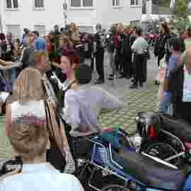 hochzeit motorrad