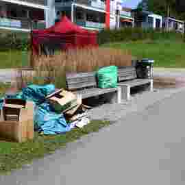 gartenmarkt auf/abbau 2017