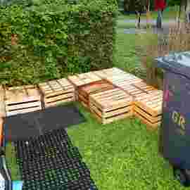 gartenmarkt auf/abbau 2017