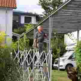 gartenmarkt auf/abbau 2024