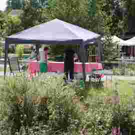 gartenmarkt auf/abbau 2024