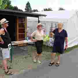 gartenmarkt auf/abbau 2024