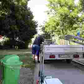 gartenmarkt auf/abbau 2024