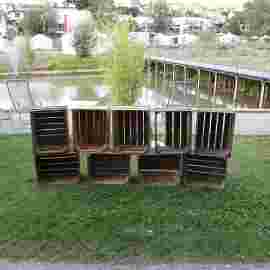 gartenmarkt auf/abbau 2024