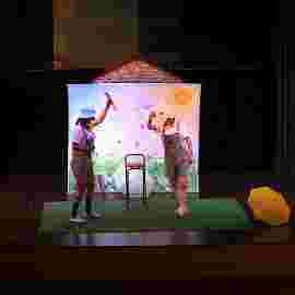 der wolf und die kleinen schweinchen, tredeschin theater, stuttgart
