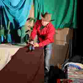 cowboy klaus und das pupsende pony/blinklicht theater, st. leon-rot