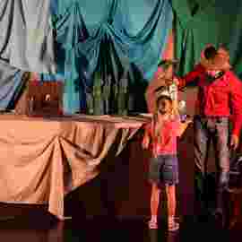 cowboy klaus und das pupsende pony/blinklicht theater, st. leon-rot