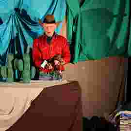 cowboy klaus und das pupsende pony/blinklicht theater, st. leon-rot