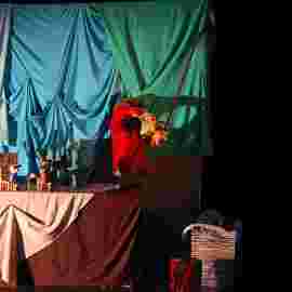 cowboy klaus und das pupsende pony/blinklicht theater, st. leon-rot