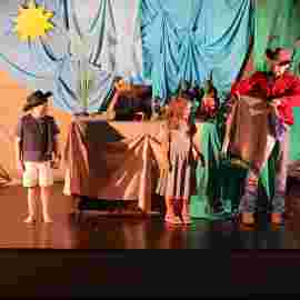 cowboy klaus und das pupsende pony/blinklicht theater, st. leon-rot