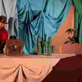 cowboy klaus und das pupsende pony/blinklicht theater, st. leon-rot