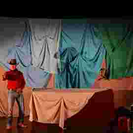 cowboy klaus und das pupsende pony/blinklicht theater, st. leon-rot
