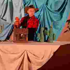 cowboy klaus und das pupsende pony/blinklicht theater, st. leon-rot