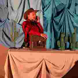 cowboy klaus und das pupsende pony/blinklicht theater, st. leon-rot