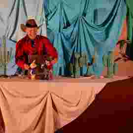 cowboy klaus und das pupsende pony/blinklicht theater, st. leon-rot