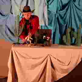 cowboy klaus und das pupsende pony/blinklicht theater, st. leon-rot
