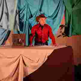 cowboy klaus und das pupsende pony/blinklicht theater, st. leon-rot