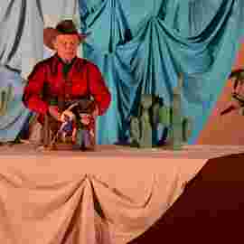 cowboy klaus und das pupsende pony/blinklicht theater, st. leon-rot