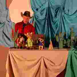 cowboy klaus und das pupsende pony/blinklicht theater, st. leon-rot