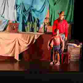 cowboy klaus und das pupsende pony/blinklicht theater, st. leon-rot