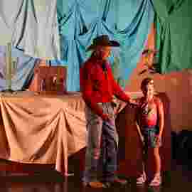 cowboy klaus und das pupsende pony/blinklicht theater, st. leon-rot