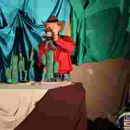 cowboy klaus und das pupsende pony/blinklicht theater, st. leon-rot