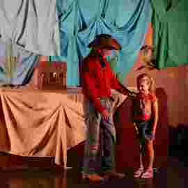 cowboy klaus und das pupsende pony/blinklicht theater, st. leon-rot