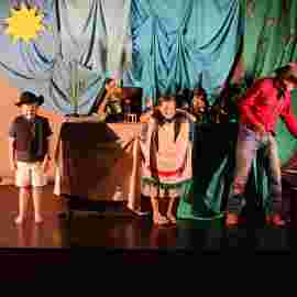 cowboy klaus und das pupsende pony/blinklicht theater, st. leon-rot