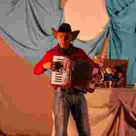 cowboy klaus und das pupsende pony/blinklicht theater, st. leon-rot