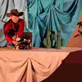cowboy klaus und das pupsende pony/blinklicht theater, st. leon-rot
