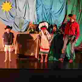 cowboy klaus und das pupsende pony/blinklicht theater, st. leon-rot
