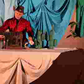 cowboy klaus und das pupsende pony/blinklicht theater, st. leon-rot
