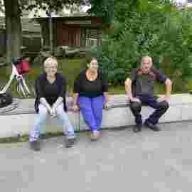 sommerfest auf/abbau