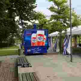 sommernachtsfest auf/abbau