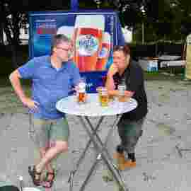 sommernachtsfest auf/abbau
