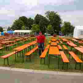 sommernachtsfest auf/abbau