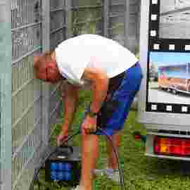 sommernachtsfest auf/abbau