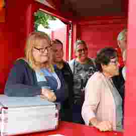 sommernachtsfest auf/abbau